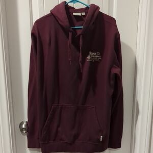 Vans Men's Maroon Hoodie